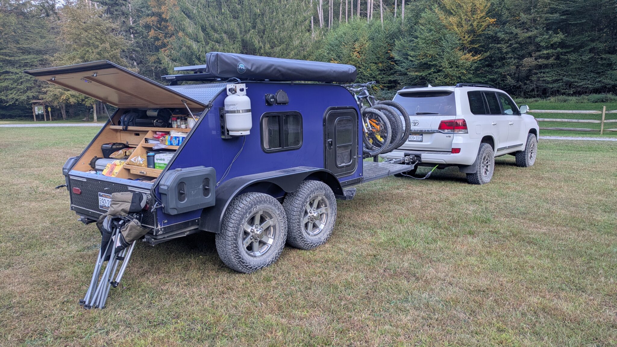Camping at Laurel Fork Campground for the Tread Lightly event at 2025 Adventure X Fest